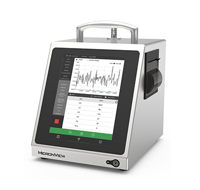 LCD Airborne Particle Counter for Lab